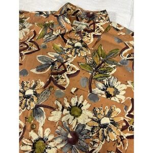 Vintage Banana Republic Men's Hawaiian Shirt Size‎ Medium Button Down Cotton
